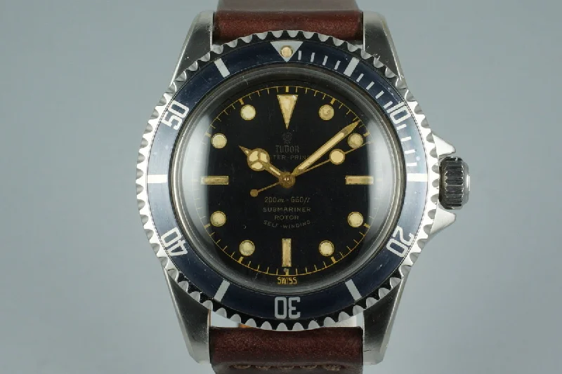 1961 Tudor Submariner 7928 PCG Gilt Chapter Ring Exclamation Dial-Rolex Milgauss 116400GV Watch