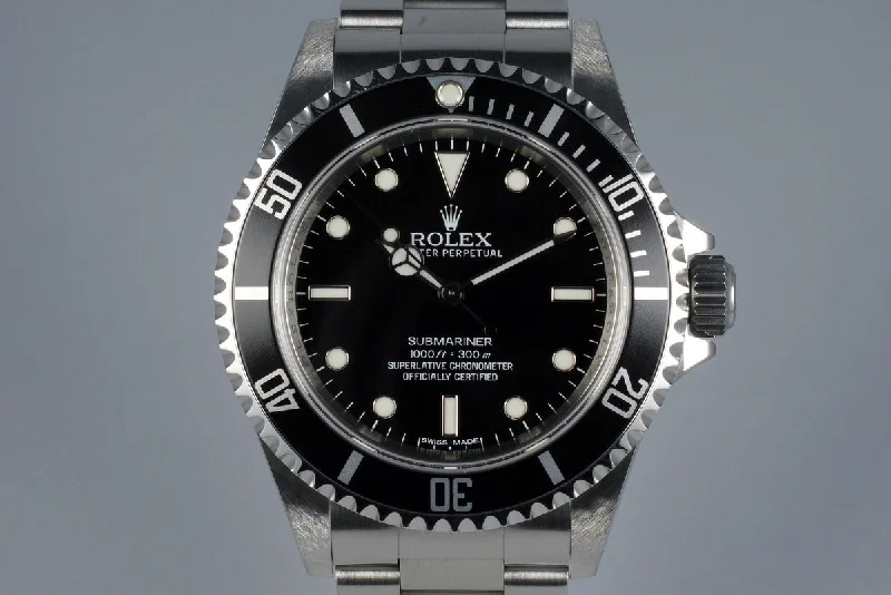 2010 Rolex Submariner 14060M with 4 Line Dial-Rolex GMT-Master II 126710BLRO Watch