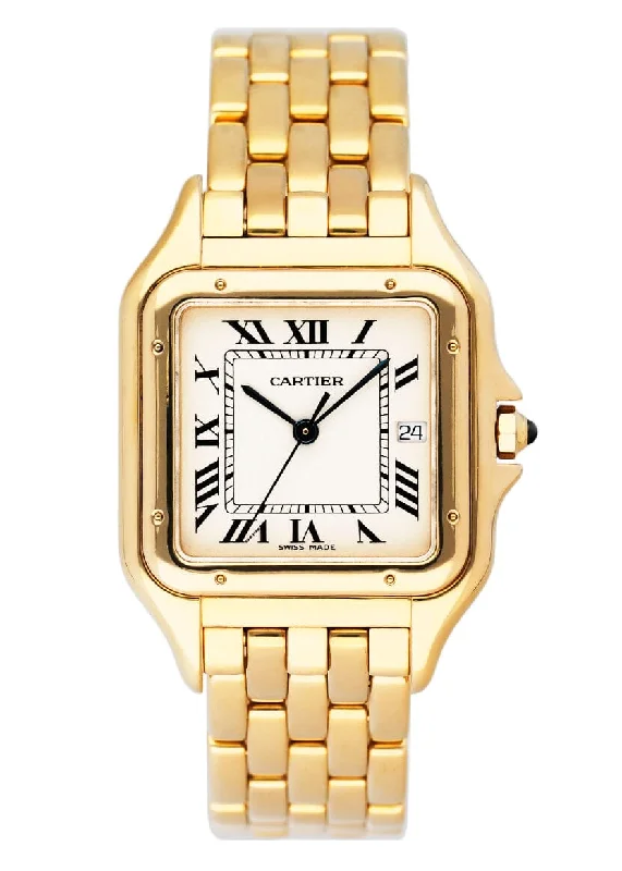 Cartier Panthere Midsize 83782747 18K Yellow Gold Mens Watch-Cartier Santos de Cartier 35mm Quartz Watch