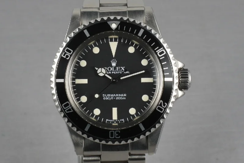 Rolex Submariner  5513 Mark V maxi Dial-Rolex Submariner 116610LN Black Dial Watch