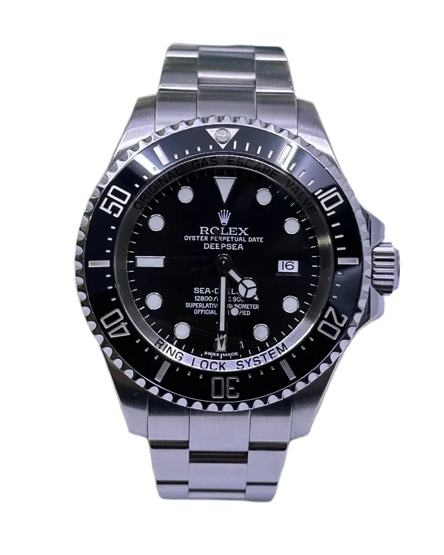 Rolex Deepsea / Sea Dweller 44mm - Ref: 116660 - Black Dial & Ceramic Bezel, Stainless Steel Oyster Bracelet Watch-Rolex Explorer 42mm Polar Dial Watch