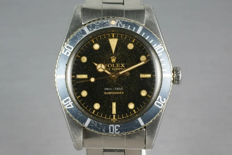 1958 Rolex Submariner Ref: 5508 exclamation dial-Rolex Daytona 116518LN Watch