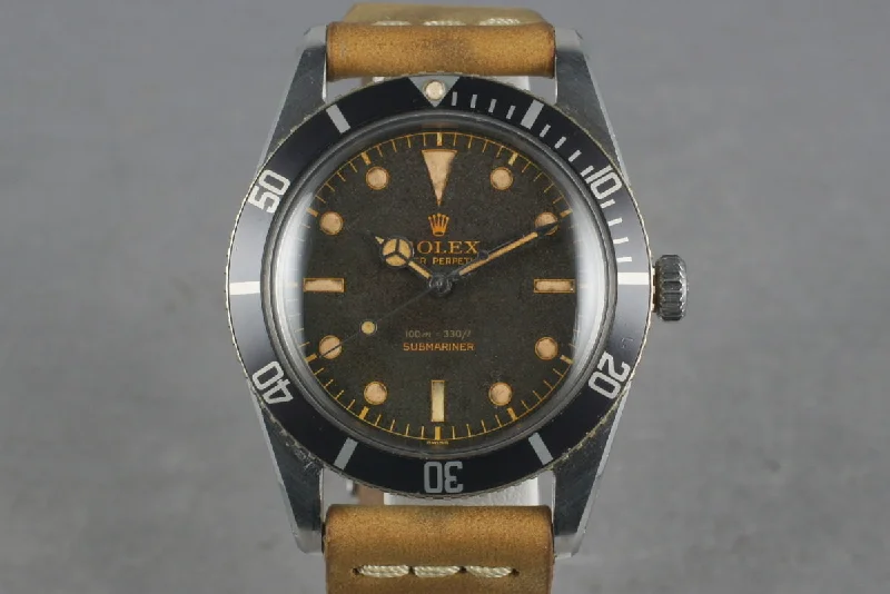 1956 Rolex Submariner Ref: 6536-1-Rolex Submariner 116610LN Watch