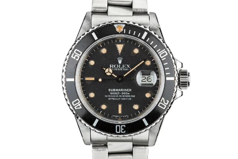 1985 Rolex Submariner 16800-Rolex Oyster Perpetual 36mm Watch