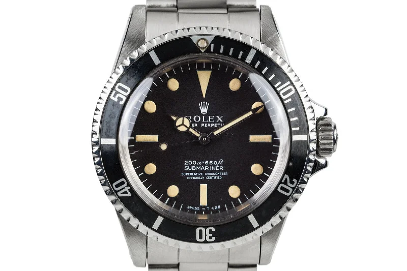 1967 Rolex Submariner 5512 with Meters First Dial-Rolex Submariner Ceramic Bezel Watch