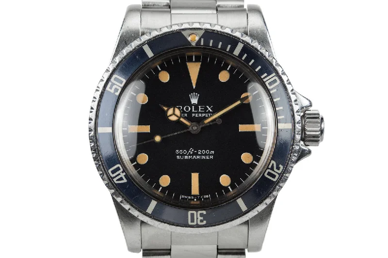 1975 Rolex Submariner 5513 with Serif Dial with Service Papers-Rolex Oyster Perpetual 41mm Watch