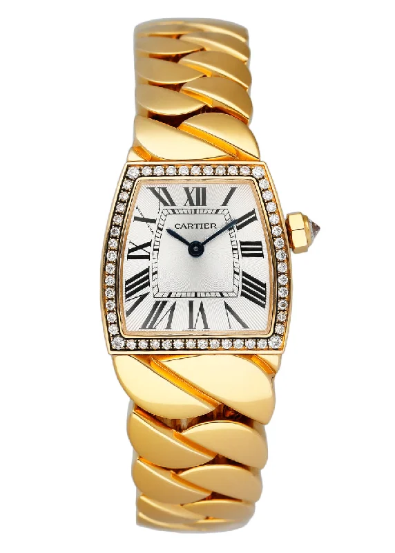 Cartier La Dona WE60040H 18K Yellow Gold Diamonds Ladies Watch Box Papers-Cartier Ballon Bleu Watch for Men