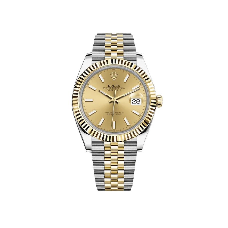 Rolex Datejust 126333 Yellow Gold Stainless Steel Champagne Dial Jubilee-Rolex Cosmograph Daytona 116500 Watch