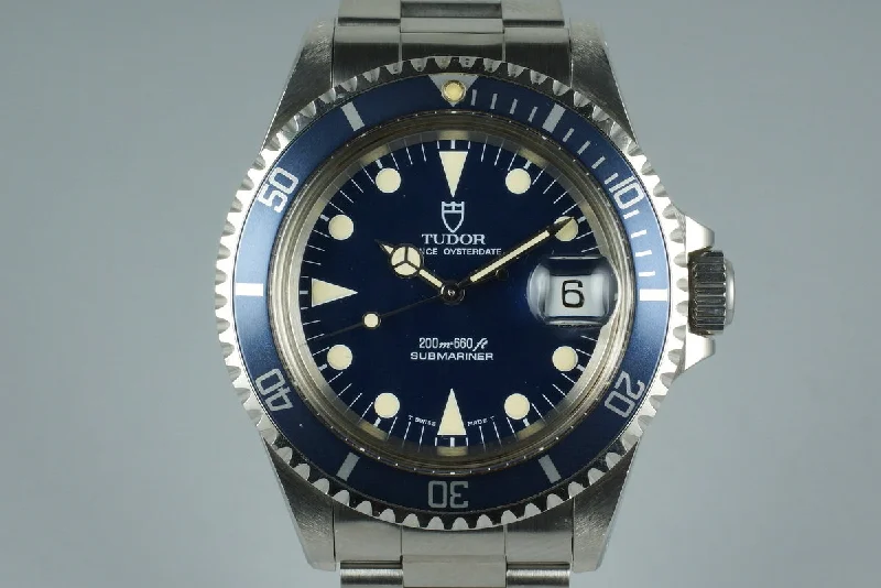 1994 Tudor Blue Submariner 79090 with Papers-Rolex GMT-Master II Red and Blue Watch