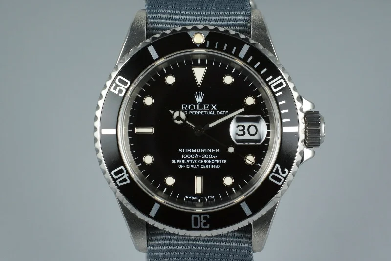 1995 Rolex Submariner 16610-Rolex Submariner 116618LN Watch