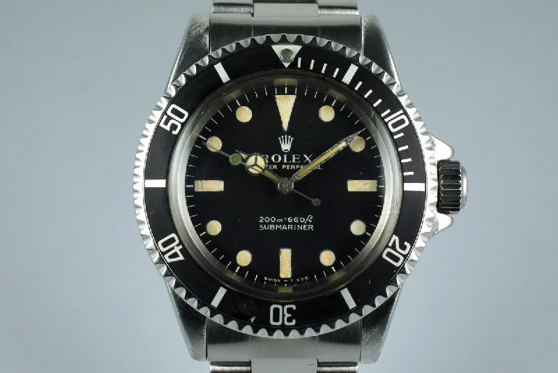 1968 Rolex Submariner 5513 Meters First-Rolex GMT-Master II 126710BLRO Pepsi Dial Watch