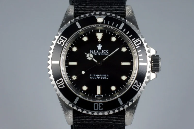 1999 Rolex Submariner 14060-Rolex Submariner No Date Watch