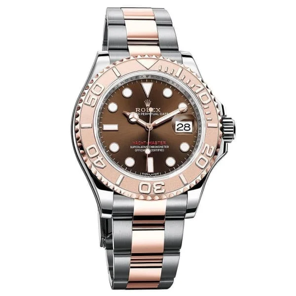 Rolex Yachtmaster 40mm - Ref: 116621 - Chocolate Dial, Two Tone Stainless Steel & 18K Rose Gold Oyster Bracelet Men's Watch-Rolex Milgauss 116400GV Watch