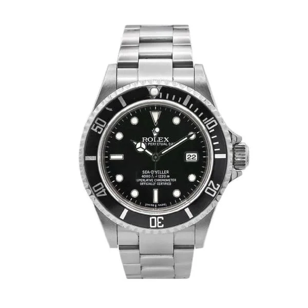 Rolex Sea Dweller 40mm - Ref: 16600 - Black Dial, Stainless Steel Oyster Bracelet Watch-Rolex Daytona 116500LN Ceramic Watch