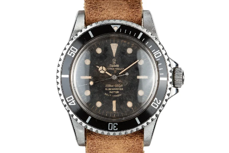 1965 Tudor Submariner 7928-Rolex Milgauss Green Crystal Watch