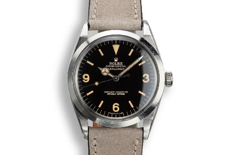 1966 Rolex Explorer 1016 Gilt Dial-Rolex Oyster Perpetual Watch