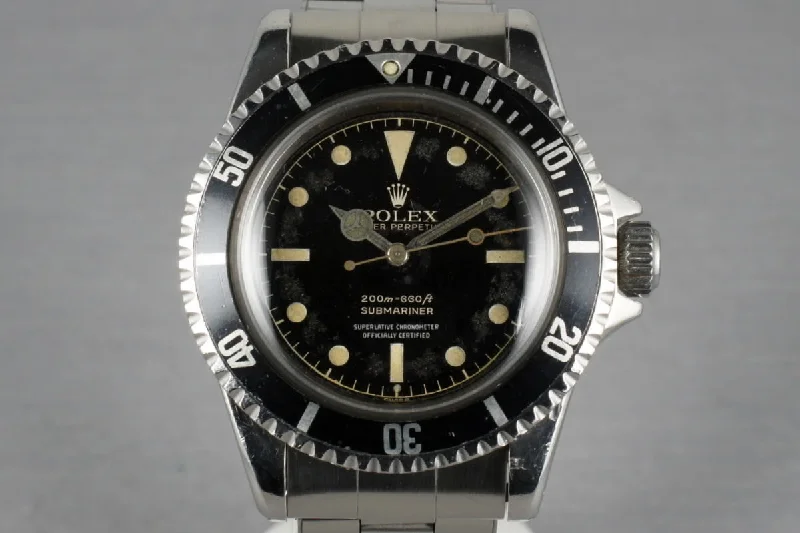 Rolex Submariner 5512 PCG with 4 line chapter ring exclamation dial-Rolex Daytona 116519LN Watch