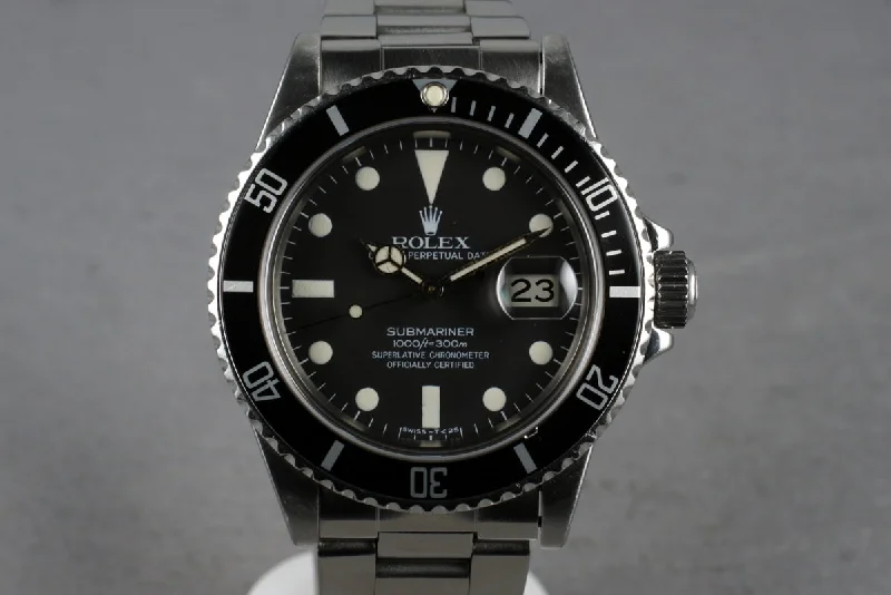 1982 Rolex Submariner 16800-Rolex Oyster Perpetual 36mm Watch