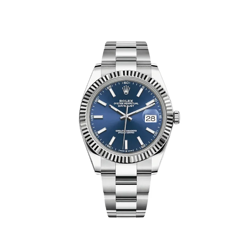 Rolex Datejust 126334 Stainless Steel Blue Dial Oyster (2021)-Rolex Submariner No Date Watch