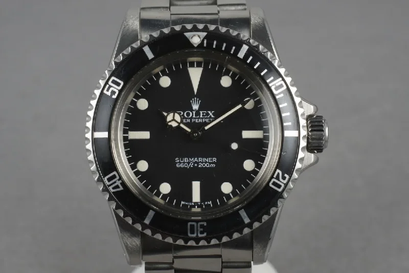 1984 Rolex Submariner  5513 with Maxi Mark V Dial-Rolex Datejust 116200 Watch