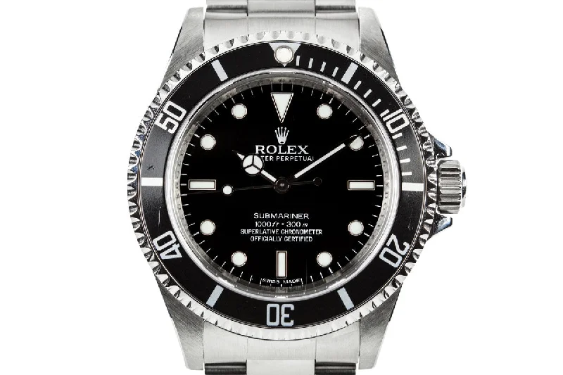 2012 Rolex Submariner 14060M with Box and Papers with 4 Line Dial-Rolex Datejust 41mm Black Dial Watch