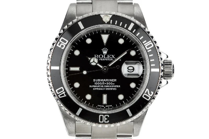 2001 Rolex Submariner 16610-Rolex Submariner 116618LN Watch