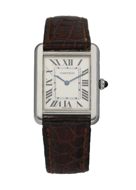 Cartier Tank Solo 2716 Stainless Steel Ladies Watch-Cartier Panthère de Cartier 2-Tone Watch