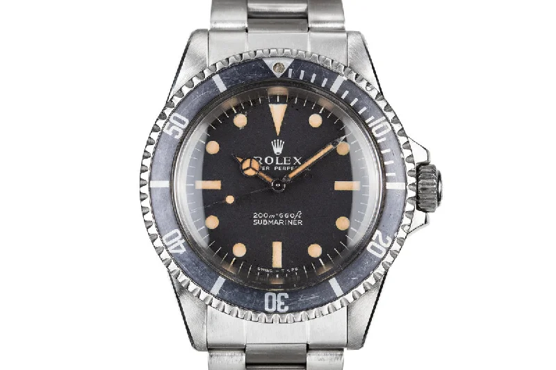 1968 Rolex Submariner 5513 with Meters First Dial-Rolex Explorer I Watch