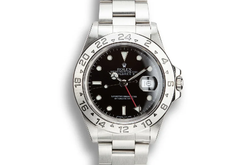 1997 Rolex Explorer II 16570 Black Dial-Rolex Explorer 2 Watch