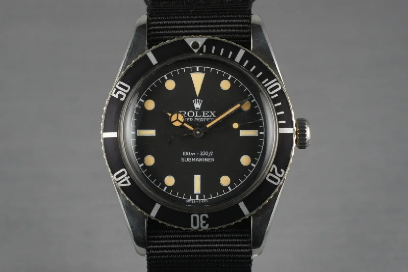 1959 Rolex Submariner 6536/1 Chapter Ring Dial-Rolex Day-Date 36mm Watch