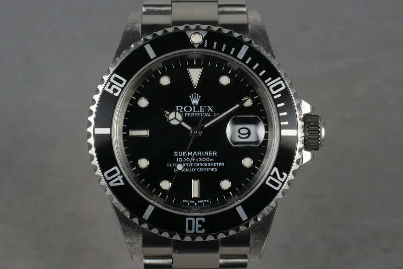 2005 Rolex Submariner 16610 T-Rolex Submariner Men’s Watch