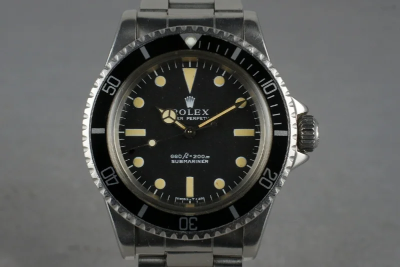 1978 Rolex Submariner 5513 with Box and Papers-Rolex Milgauss 116400GV Watch