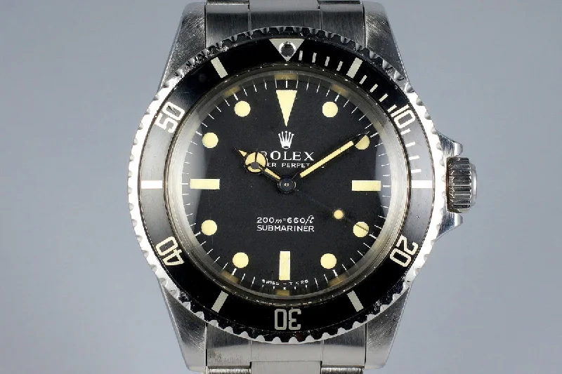 1966 Rolex Submariner 5513 Meters First Dial-Rolex Explorer 39mm Watch Sale