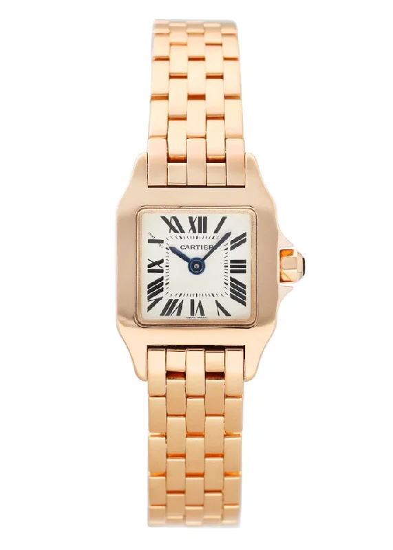 Cartier Santos Demoiselle W25077X9 18K Rose Gold Ladies Watch-Cartier Tank MC Watch