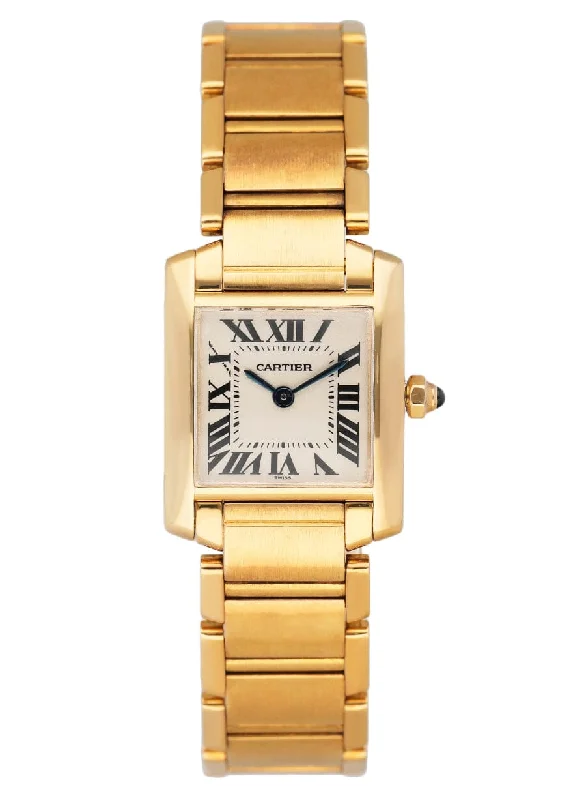 Cartier Tank Francaise W50002N2 Yellow Gold Ladies Watch-Cartier Pasha de Cartier 40mm Watch