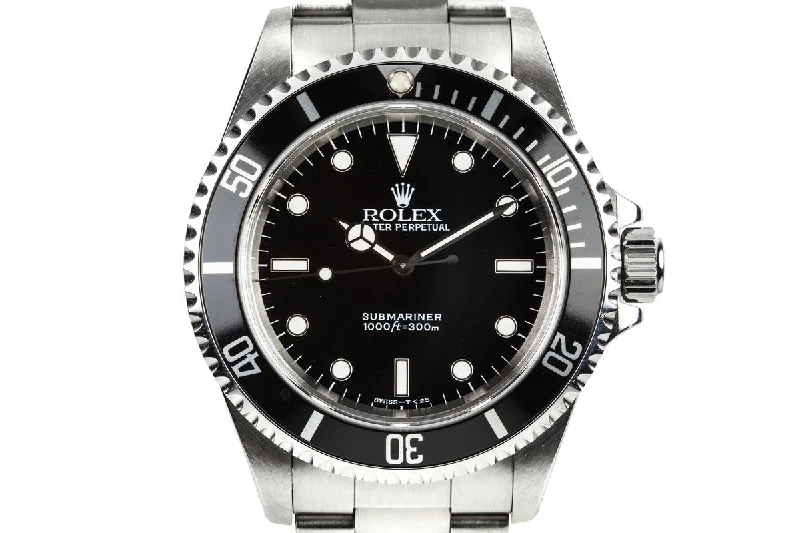 1998 Rolex Submariner 14060 with Box and Papers-Rolex Cosmograph Daytona Ceramic Bezel Watch