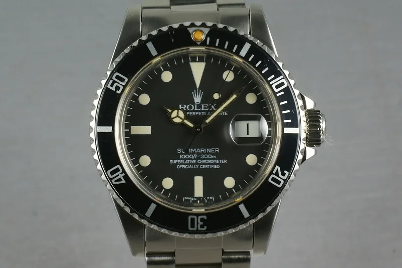 Rolex Submariner 16800 Matte Dial-Rolex Submariner 116613LB Two-Tone Watch