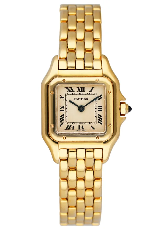 Cartier Panthere 18K Yellow Gold Ladies Watch-Cartier Juste un Clou Pendant Necklace