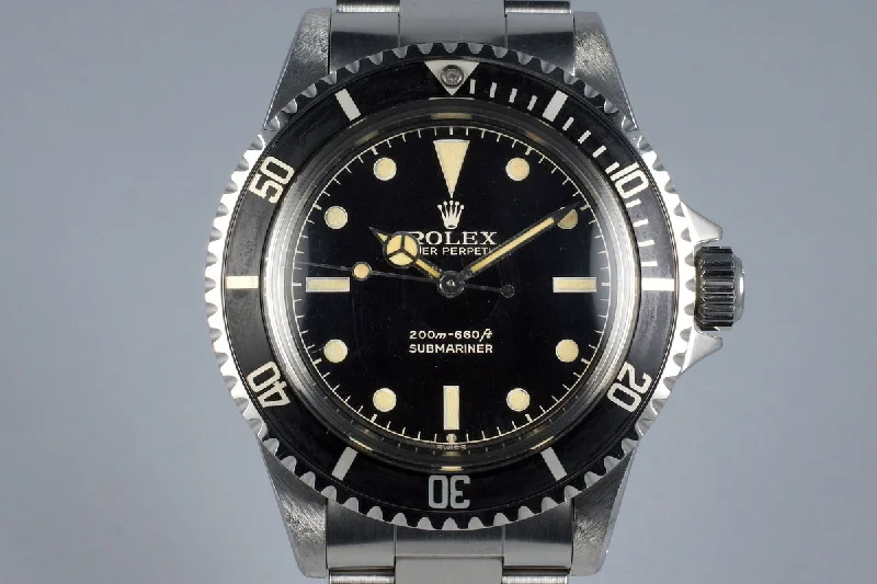 1963 Rolex Submariner 5512 PCG with Gilt Glossy Chapter Ring Dial-Rolex Yacht-Master Women’s Watch