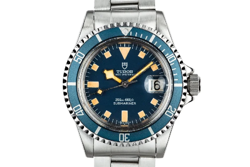 1980 Tudor Snowflake Submariner 94110 Blue-Rolex GMT-Master II Pepsi Watch