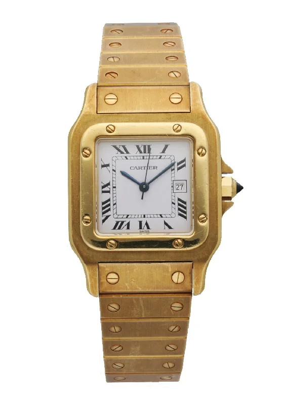 Cartier Santos Galbee 18K Yellow gold Ladies Watch-Cartier Panthère Ring