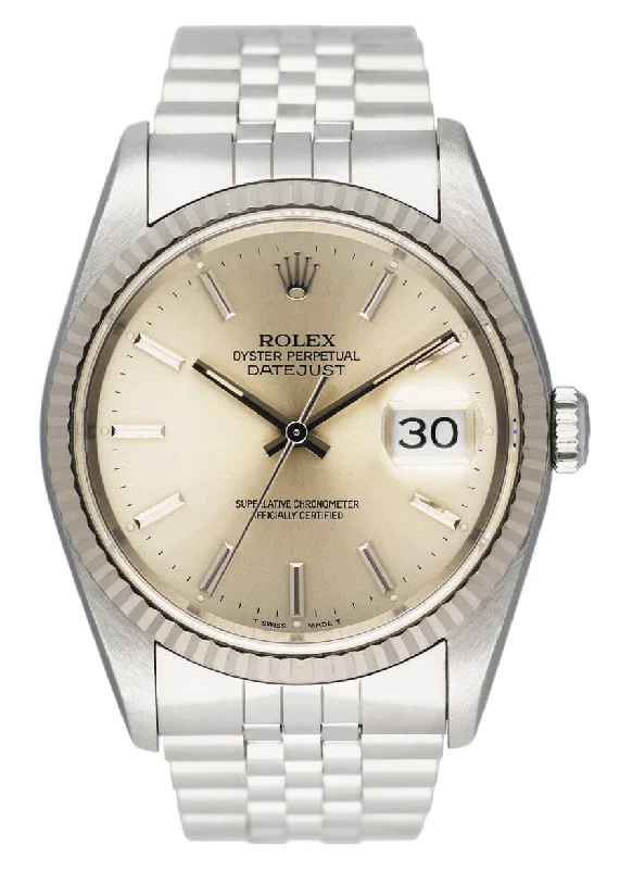 Rolex Datejust 16234 Silver Dial Mens Watch-Rolex Explorer 42mm Polar Dial Watch