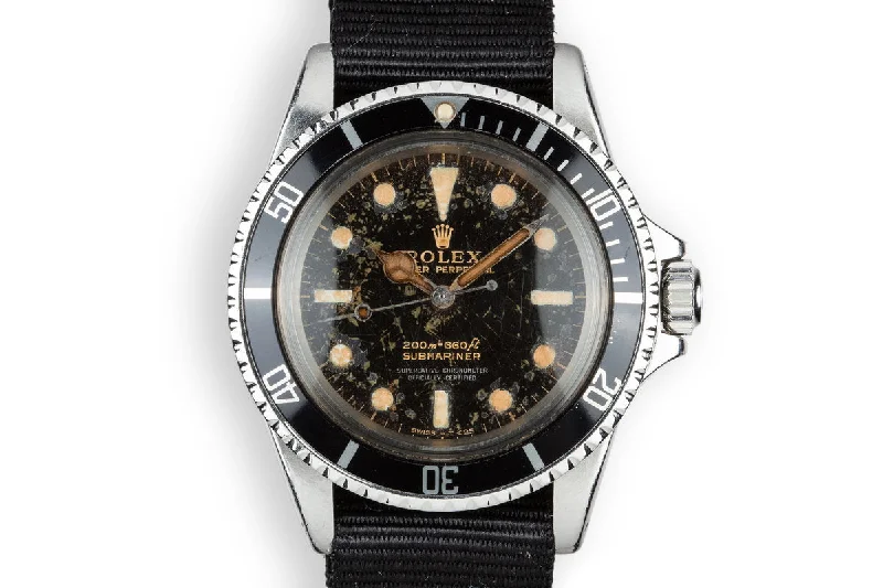 1965 Rolex Submariner 5512 with Meters First Gilt Spider Cracked Dial-Rolex Yacht-Master 40mm Watch