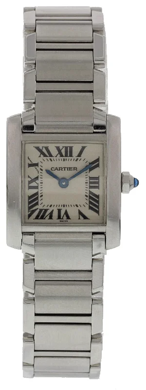 Ladies Cartier Tank Francaise 2300 W/ Papers-Cartier Ballon Bleu Rose Gold Watch