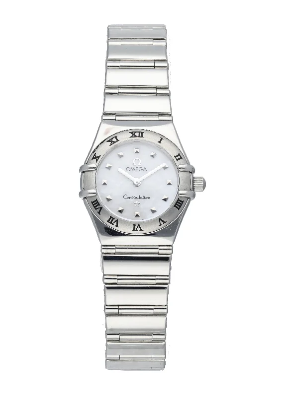 Omega Constellation My Choice Mini 1561.71.00 MOP Dial Ladies Watch-Omega De Ville Prestige Diamond Watch