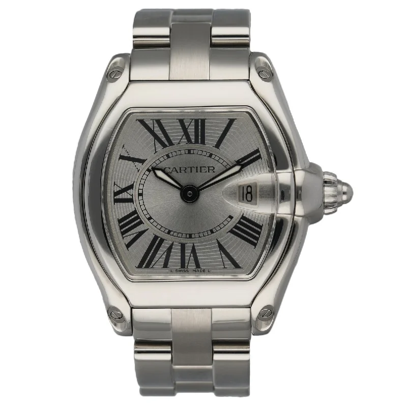 Cartier Roadster 2675 Ladies Watch-Cartier Juste un Clou Diamond Bracelet