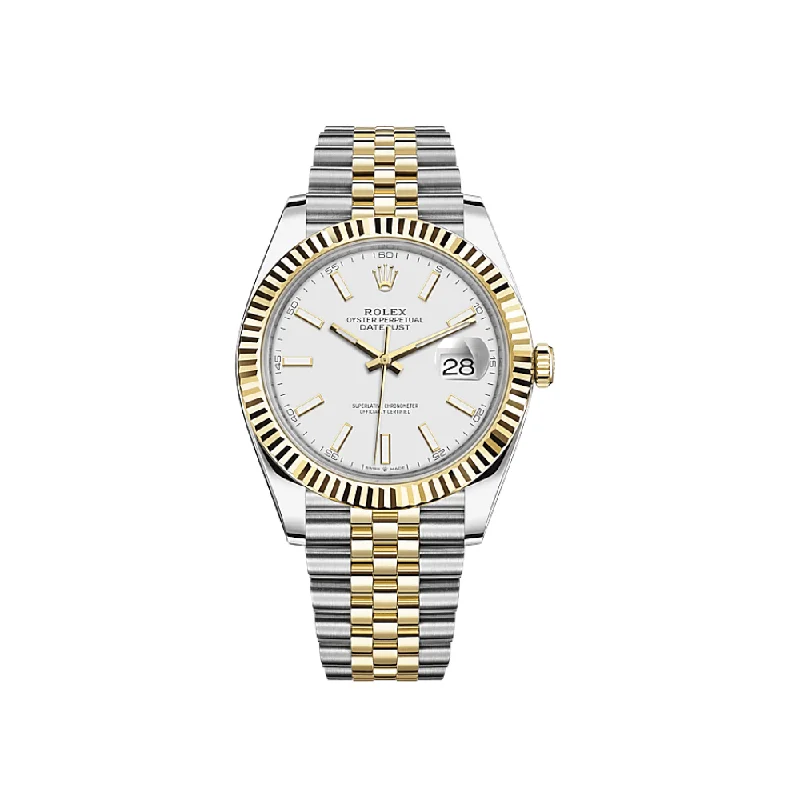 Rolex Datejust 126333 Yellow Gold Stainless Steel White Dial-Rolex Day-Date Yellow Gold Watch