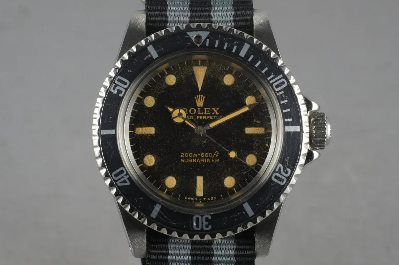 1967 Rolex Submariner 5513 Gilt Meters First Dial-Rolex Submariner 116610LV Hulk Watch