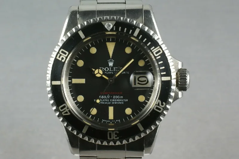 Rolex Red Submariner 1680 Mark V Unpolished-Rolex Explorer 42mm Watch