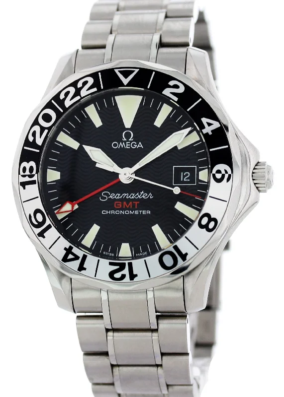 Omega Seamaster GMT 2234.50.00 50th Avinversary Edition Mens Watch-Omega Seamaster Planet Ocean 600M 42mm Watch